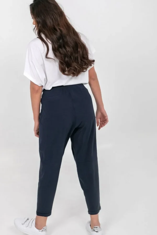 Mat Fashion Pantalone in crep taglie comode Fashion