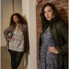 SPG Woman Pantalone in pelle rock taglie comode Best