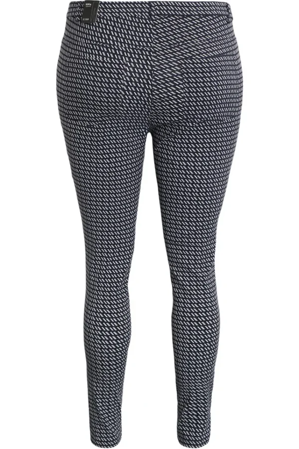 Ciso Pantalone slim fit elasticizzati taglie forti Clearance