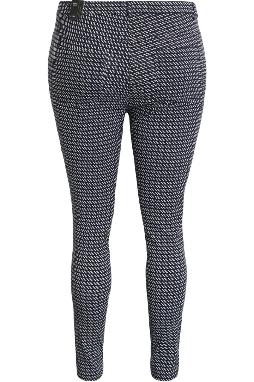 pantalone_slim_fit_elasti_1.webp Ciso Pantalone slim fit elasticizzati taglie forti Clearance