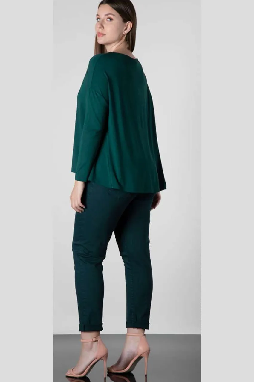 pantaloni_elasticizzati_t_2.webp Mealys Pantaloni elasticizzati taglie comode Sale