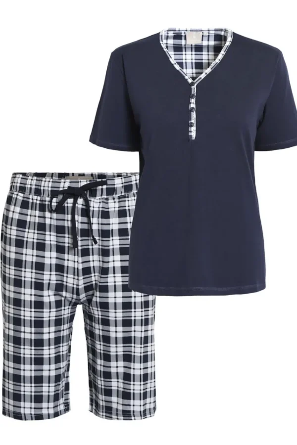Brandtex Pigiama con t-shirt e pantaloncini taglie forti Best