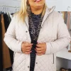 Navigazione Piumino 100gr con collo alto taglie comode Sale