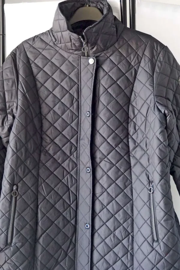 Navigazione Piumino 100gr con collo alto taglie comode Clearance