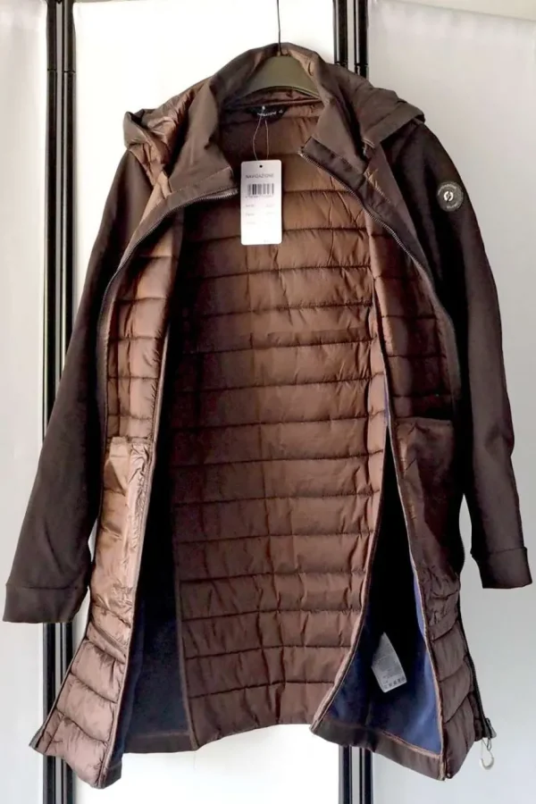 Navigazione Piumino trapuntato con manica Softshell taglie comode Clearance