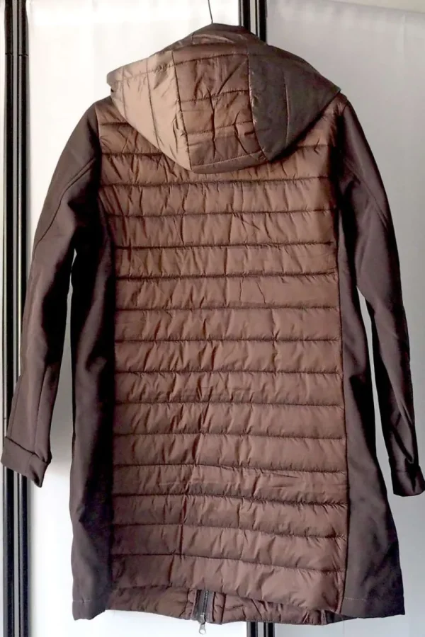 Navigazione Piumino trapuntato con manica Softshell taglie comode Clearance