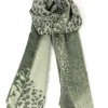 Donna Curvy Sciarpa blocchi di colore e fantasia leopardata Outlet