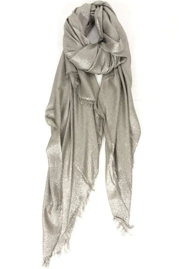 Donna Curvy Stola in lurex Online