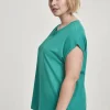 Urban Classics T-shirt con maniche a cappuccio taglie forti Online