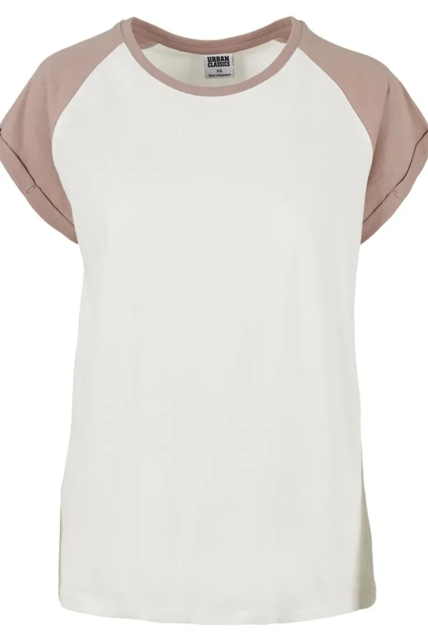 Urban Classics T-shirt con maniche raglan a contrasto taglie forti Outlet