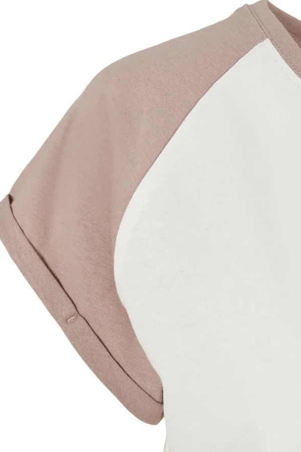 Urban Classics T-shirt con maniche raglan a contrasto taglie forti Outlet