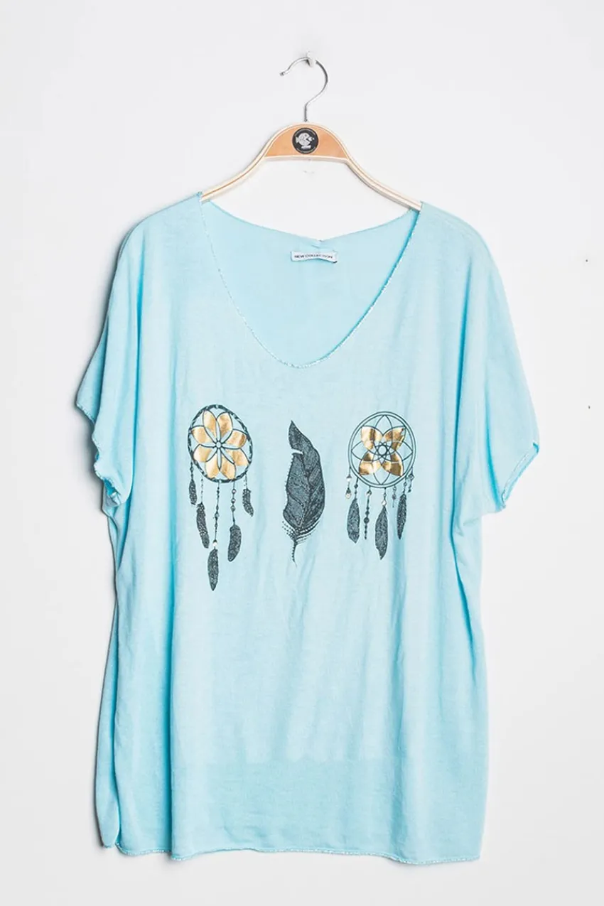 tshirt_dreamcatcher_0.webp Donna Curvy T-Shirt dreamcatcher Best