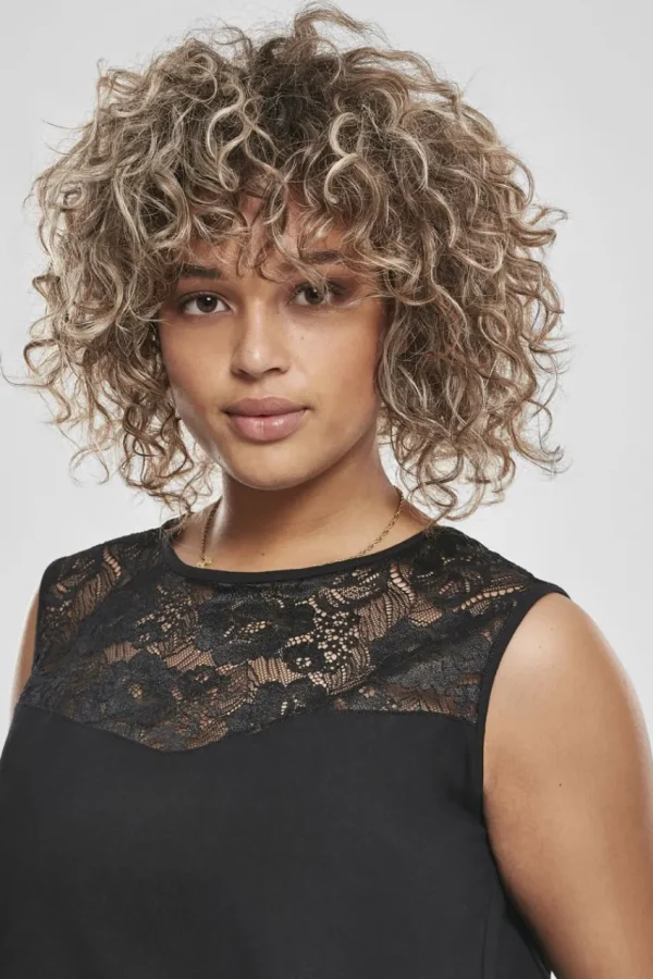 Urban Classics Tuta inserti in pizzo taglie forti Best